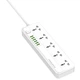 Фильтр питания ProLogix Premium (PR-SC5614W) 5 розеток, 6 USB AUTO ID, 2 м, белый - изображение 6