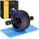 Ролик (гімнастичне колесо) для преса 4FIZJO Ab Wheel XL Black/Blue (P-5907739314437) - зображення 1
