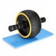 Ролик (гімнастичне колесо) для преса 4FIZJO Ab Wheel XL Black/Yellow (P-5907739314444) - зображення 2