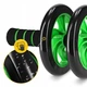 Ролик (гімнастичне колесо) для преса 4FIZJO Ab Wheel Black/Green (P-5907222931523) - зображення 6