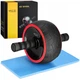 Ролик (гімнастичне колесо) для преса 4FIZJO Ab Wheel XL Black/Red (P-5907739312747) - зображення 1