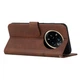 Чохол-книжка з застібкою UniCase Jet Cover для Realme 14 Pro Plus - Brown - зображення 3