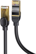 Patchcord Baseus Cat 7 SFTP 15 m Black (WKJS010801) - obraz 3