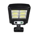 Вуличний ліхтар на стовп Solar Light 6COB із пультом на сонячних батареях чорний - зображення 8