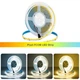 Светодиодная LED лента Бегущая волна COB 24v 360led/m ip20 Белый - изображение 1