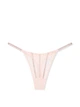 Комплект белья Victoria's Secret (лиф+трусики стринги) со стразами Sheer Shine 70B/XS розовый - изображение 7