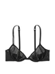Комплект белья Victoria's Secret (2126685912) (лиф+трусики стринги) со стразами Sheer Shine 70B/XS черный - изображение 2