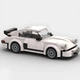 Збірна модель BauTech Porsche 911 Turbo із 196 деталей Чорний (1015-992-00) - зображення 2