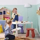Дитячий стілець IKEA MAMMUT МАММУТ 705.819.91 червоний - зображення 2
