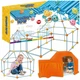 Строительные трубки, соломинки 3d 340 элементов Creative Forts 13881645126 - изображение 1