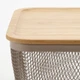 Кошик для зберігання з кришкою IKEA 365+ 595.815.01, 32x21x13 см - зображення 5
