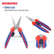 Ножницы для обрезки цветов WORKPRO 160 мм (Ø реза 12 мм) PRO WP332014 - изображение 5