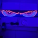 Светящиеся глаза на фуру, грузовик на лобовое стекло DEVIL'SEYE BLUE - LED Глаза Дьявола на машину електронные XL8 - изображение 3