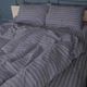 Комплект постельного белья MirSon Полуторный 143 x 210 17-0601 Stripe Gray Бязь (2200008049072) - изображение 2
