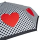 Женский зонт Fulton L354 Minilite-2 Love Heart Spot (Сердца) - изображение 8