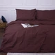 Комплект постельного белья MirSon Ranforce Elite Полуторный 143х210 см 17-0617 Stripe Brown Ranforce (2200008202224) - изображение 7