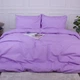 Комплект постельного белья MirSon Ranforce Elite Двуспальный 175х210 см 17-0618 Stripe Purple Ranforce (2200008203238) - изображение 2