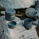 Набор посуды для кемпинга Naturehike CNK2300CJ0002 2 предмета Серый (2323547817) - изображение 7