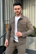 Куртка-джинсова Trend Collection 9102-1 коричневий (ALLO K.VIZON) L - зображення 4