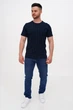 Футболка с принтом Trend Collection 36308 Темно-синий (LACIVERT) M - изображение 3