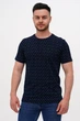 Футболка с принтом Trend Collection 36308 Темно-синий (LACIVERT) M - изображение 6