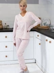 Пижама женская Leinle PINK GENIUS 1583 XXL Пудрово-белый (14010) - изображение 1