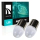 Комплект светодиодных ламп NAPO LED 1156-HP-Lens P21W 1156 BA15S цвет свечения белый 2 шт - изображение 1