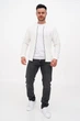 Кофта на замку кежуал Trend Collection 074-2 Білий (BEYAZ) 2XL - зображення 4