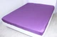 Простынь на резинке MirSon полуторная 90x200+25 см 30-0009 Purple Satin Stripe (2200005251102) - изображение 1