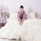 Простынь на резинке MirSon полуторная 120x190+25 см 30-0002 Soft Yellow Satin Stripe (2200005248010) - изображение 8
