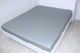 Простынь на резинке MirSon односпальная 80x200+25 см 30-0010 Light Gray Satin Stripe (2200005251508) - изображение 1