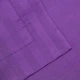 Простынь на резинке MirSon полуторная 90x200+25 см 30-0009 Purple Satin Stripe (2200005251102) - изображение 4