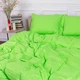 Простынь на резинке MirSon двуспальная 140x200+25 см 30-0016 Light Green Satin Stripe (2200005253939) - изображение 3