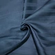 Простынь на резинке MirSon двуспальная 150x190+25 см 30-0021 Dark Blue Satin Stripe (2200005256046) - изображение 2