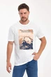 Футболка с принтом Trend Collection 109 Белый (BEYAZ) XL - изображение 1