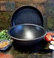 Котел чугунный 8л 34 см узбекский WOK с крышкой-сковородкой гриль Maysternya Т405СРGr - изображение 1