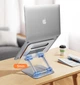 Подставка для ноутбука 13-17" со сменой наклона TRY B12 Laptop Stand aluminium silver - изображение 5