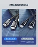 Кабель 8K HDMI 2.1 UGREEN HD135 Dolby Vision, eARC, VRR, QMS, QFT, 3D visual effect, HDR 8K 60Гц, 4K@120 Гц 48Gbps Zinc Alloy Shell Braided 5m Gray (50562) - изображение 7