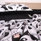 Комплект постельного белья Mirson Полуторный 143х210 см 17-4850 Panda Ranforce Elite (2200009584954) - изображение 4