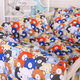Комплект постільної білизни MirSon Kids Time 110x140 см 20-0032 Colored bears Бязь (2200009638701) - зображення 7