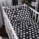 Комплект постельного белья Mirson Полуторный 143x210 см Kids Time 17-0673 Monochrome Meows Бязь (2200010185591) - изображение 2