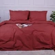 Комплект постельного белья MirSon Двуспальный 175х210 см 17-0608 Stripe Red Ranforce Elite (2200010365184) - изображение 2