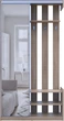 Прихожая Doros City One Door Дуб сонома 1 Зеркало 110х45х210 см (44900083) - изображение 3