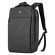 Рюкзак для ноутбука 2E City Melange 17″ нейлон з USB інтерфейсом 34.5 х 48.5 х 16.5 см 23л Чорний (2E-BPN9267BK) - зображення 2