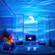 Проектор ночник Dream Aurora Star Lights 3D с Bluetooth-колонкой, эффектом звездного неба и северного сияния, Black - изображение 12