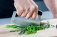 Нож-меццалун с защитным чехлом на лезвие KitchenAid Universal KQG173OHOBE 15.2 см - изображение 1