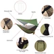 Туристический подвесной гамак с москитной сеткой Hammock 4108 для отдыха 260x140 см с защитой от насекомых и тентом от дождя - изображение 4