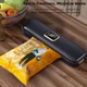 Вакууматор побутовий для продуктів Vacuum Sealer AL 8003 домашній кухонний вакуумний пакувальник для м'яса, упаковки їжі + 10 вакуумних пакетів - зображення 9