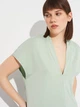 Блуза H&M M мятный 1905770315 - изображение 4