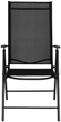 Zestaw krzeseł ogrodowych ModernHome by Multistore WR1652-2 Czarny - obraz 3